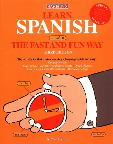 Cover of Learn Spanish the Fast and Fun Way - Spanish learning book